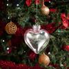 16 шт. прозрачный пластиковый шар рождественское украшение кулон полое животное прозрачное сердце украшение декоративные шары реквизит подвеска