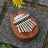 Подарки Музыкальная шкатулка 8 клавиш Мини Деревянная Калимба Пальчиковое пианино Музыкальные шкатулки Подарок для девушки Тоторо День рождения