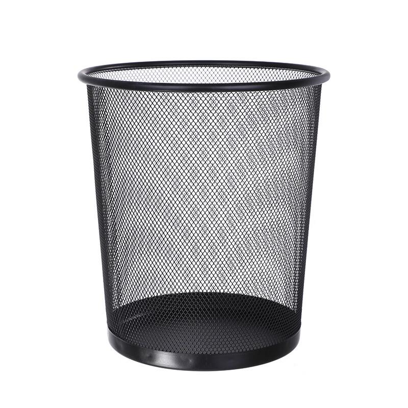 Lionga Metal Mesh Iron Art Trash Can