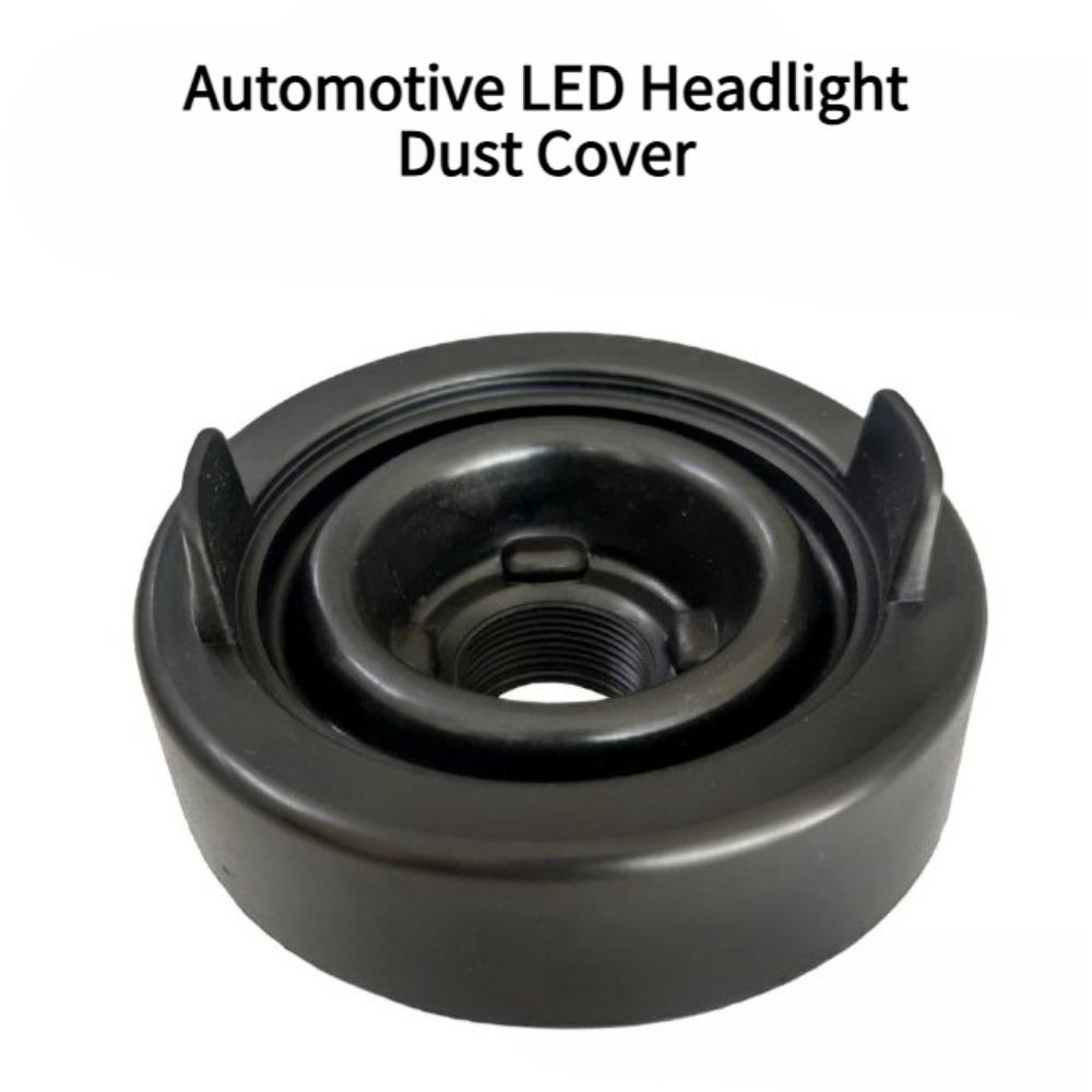 2pcs Automotive LED Headlight Dust Cap 80mm Inner Diameter H4 Specific Dust Cover Rubber Cap