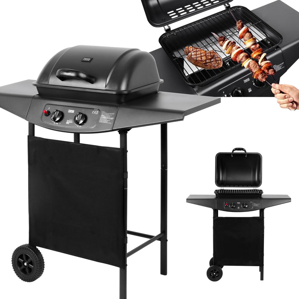 Газовый гриль Teesa BBQ 2000, 2 горелки, 5 кВт, TSA0080