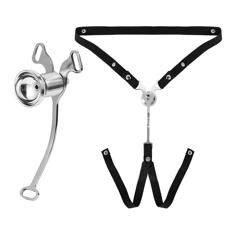 Male Metal Chastity Lock Butterfly Hide Penis Chastity Lock Cock Ring Binding straps Chastity Lock Outdoor wear Sex Toys For Men