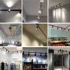 Led Track Light Rail Lighting Led Spotlight Ceiling Lamp Rail Light Spot Light 220V Spotlight For Kitchen Shop Store Home