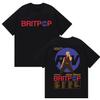 Custom Robbie Williams Rw 2025 Tour Graphic T Shirts Unisexs Hip Hop Rap Gothic Fashion Tshirt Vintage Oversized Cotton Tees Stre