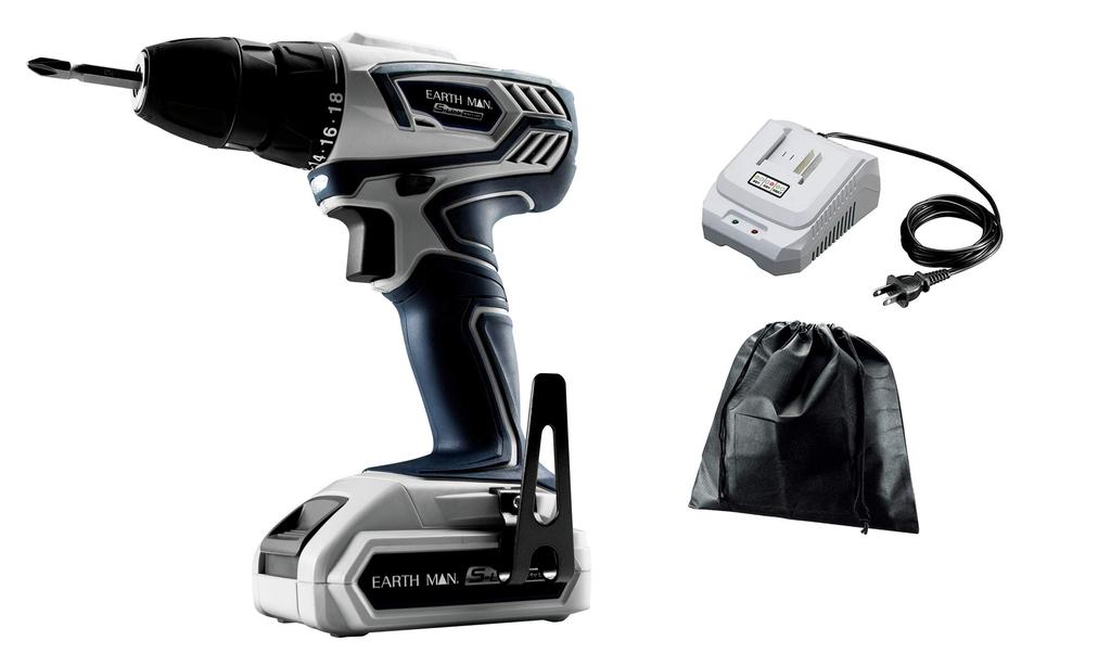 Takagi EARTH MAN аккумуляторная 2-скоростная дрель-шуруповерт S-Link 14,4 В и DDR-144LiB