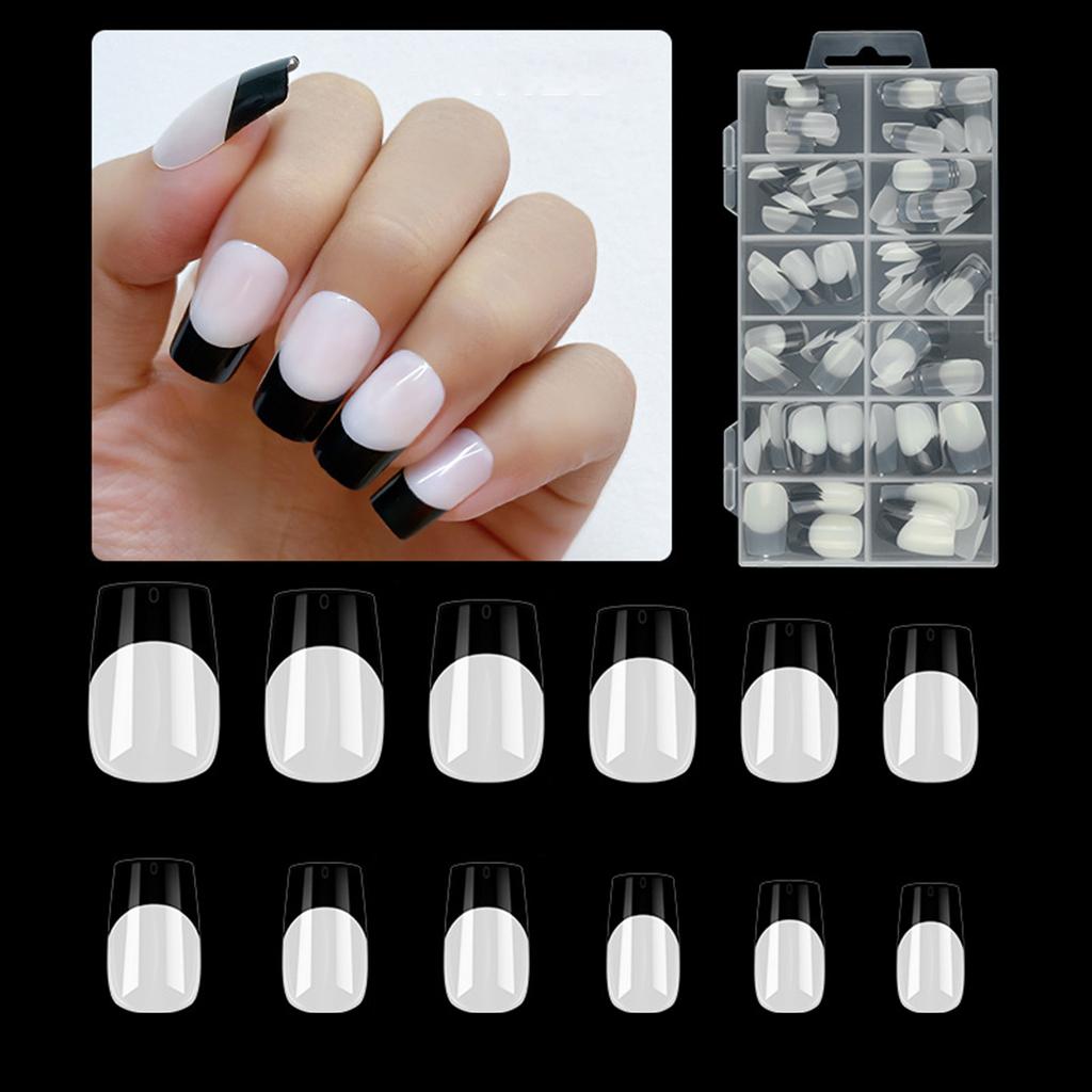 French Press On Nails Stylish and Durable European and American Design False Nails for Salon