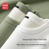 MINISO Мужская термофутболка с длинным рукавом и вафельной вязкой