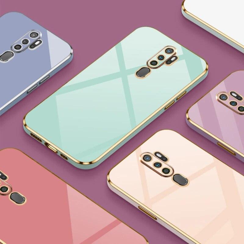 Чехол для Oppo A9 2020, чехол для телефона OPPO A5 2020, CPH1931 CPH1959 CPH1933 CPH1935 1943, роскошный противоударный чехол с квадратным покрытием