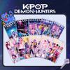 K-pop Demon Coil Блокнот Аниме Huntrix Книга Блокнот Декоративный Подарок для Гостя Принадлежности для Вечеринки по Случаю Дня Рождения K-pop Воин