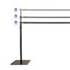 2.4x3 Meters/7.9x9.8ft Heavy Duty Studio Photography Background Support System Metal Backdrop Stand