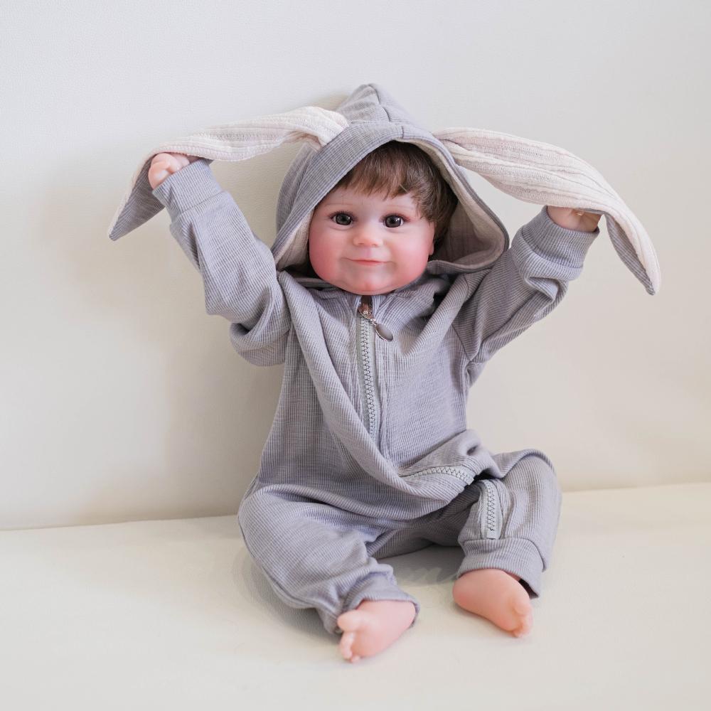 50 см полностью силиконовое тело Reborn Baby Doll Maddie Cute Chubby Водонепроницаемая 20-дюймовая кукла-эмуляция для девочек 3D картина с кожей настоящая, как куклы для маленьких мальчиков для детей