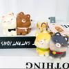 Backpack Pendant Cute Lovers Keyring Kawaii Cartoon Dog Key Ring  Husband Wife