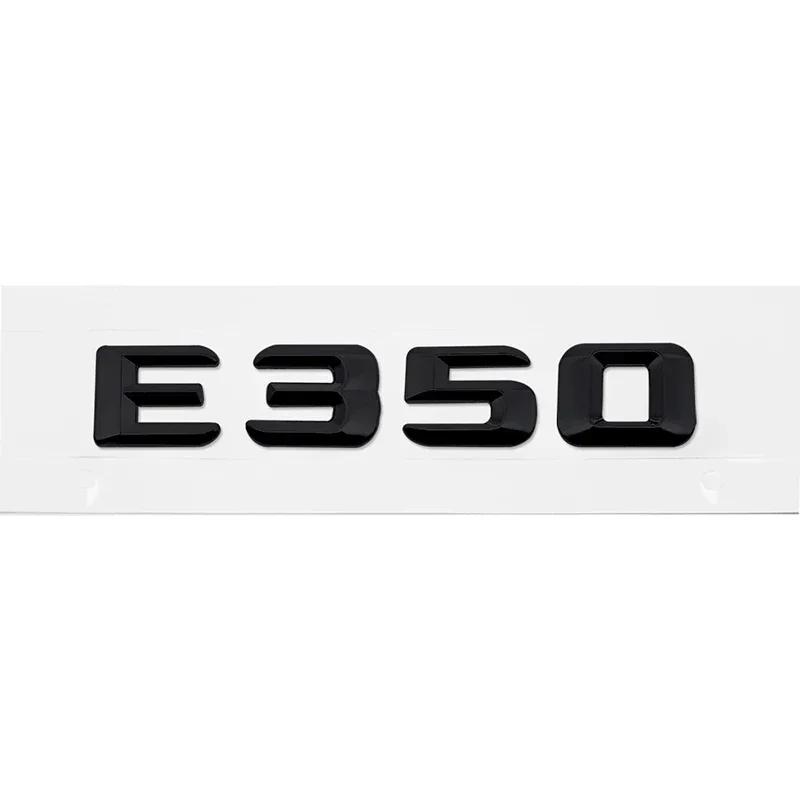 Car Rear Trunk Number Letter Sticker Tail Box Emblem Badge for Mercedes Benz E Class E300 E320 E350 E400 E420 E430 E500 E550ppp1