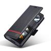 Кожаный чехол-бумажник из углеродного волокна для Samsung Galaxy Z Fold 7 6 5 4 3 5G Fold7 Fold6 Магнитный флип-чехол с держателем для карт Сумка для телефона Чехол