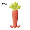 Newborn Teething Essentials Baby Silicone Carrot Teether, Food-Grade BPA-Free Chew Toy for 3-6 Gum Massage Tool Months, Soothing Massager, Boil-Safe