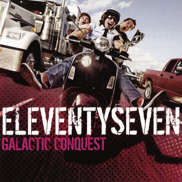 CD ELEVENTY SEVEN Galactic Conquest 3-месячное издание BVCP25112 Flicker Records 2007 Япония Рок Б/у