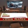 Custom Name Arsenal ARSENAL Mouse Pad Large Gaming Table Cushion Non-slip Laptop Tablet Big Mousepad XXL Mat Mini PC Playmat With Lock edge_XIA