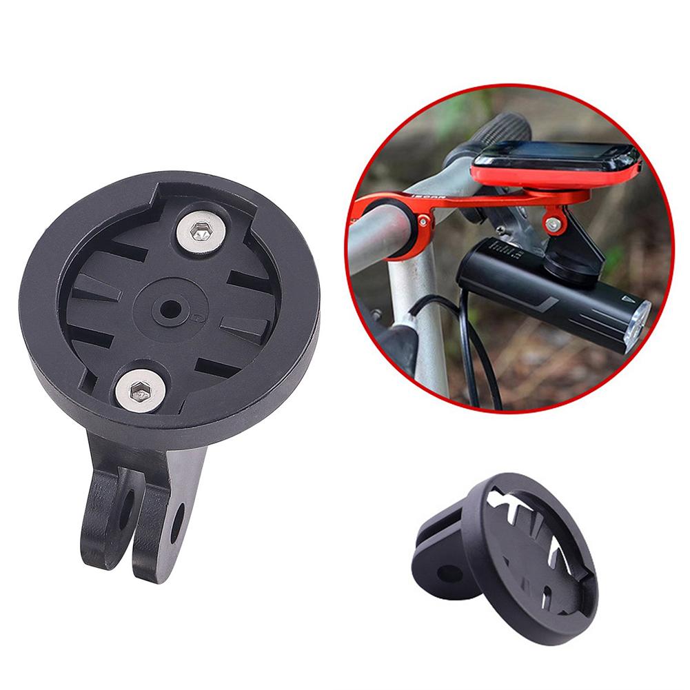 Mountain Bike Computer Mount Bike Light Bracket Front Light Mount for Gopro Connecting Seat for Garmin Camera Fixing Base
