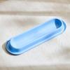 New Elongated Multi Cat Feeding Bowl Large Capacity 15° Slanted Long Pet Food Dish Washable Anti Ant Pet Food Bowl Feeding