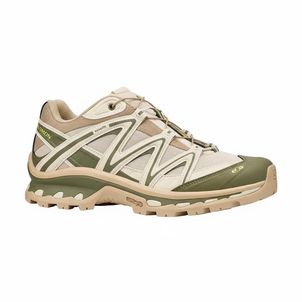SALOMON XT-Quest Удобные Универсальные Дышащие Поддерживающие Беговые Кроссовки Унисекс Кроссовки Светло-Зеленые L49261700