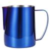 Кофейник из нержавеющей стали в японском стиле, цветной, для молока, для взбивания пены, питчер для латте-арта, цветной синий 600 мл