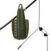 1 Set Lightweight Fishing Feeder Hollow Grid High Strength ABS Fishing Bait Cage for Angling