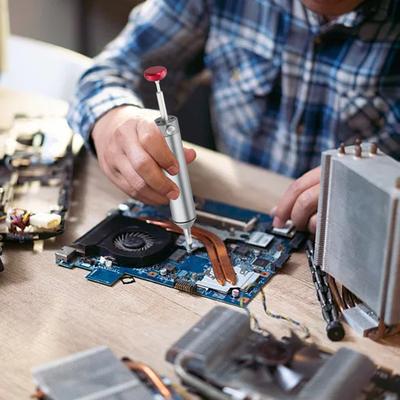 Алюминиевый припойный насос для эффективного ремонта электронных компонентов