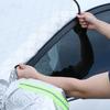 Car Windshield Cover for Side Mirror Cover Magnetic Edges Prevent Snow Ice & Sun