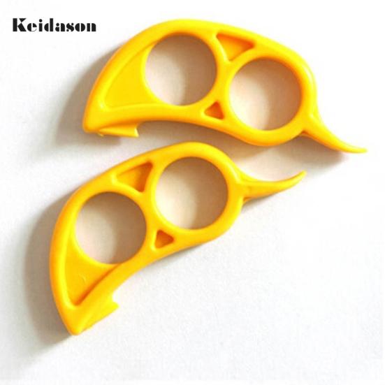 Пластиковое устройство для чистки цитрусов