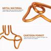 Cute Special-shaped Paper Clamps Customization Bookmark Clip Gold Paper Clip Dachshund Paper Clips