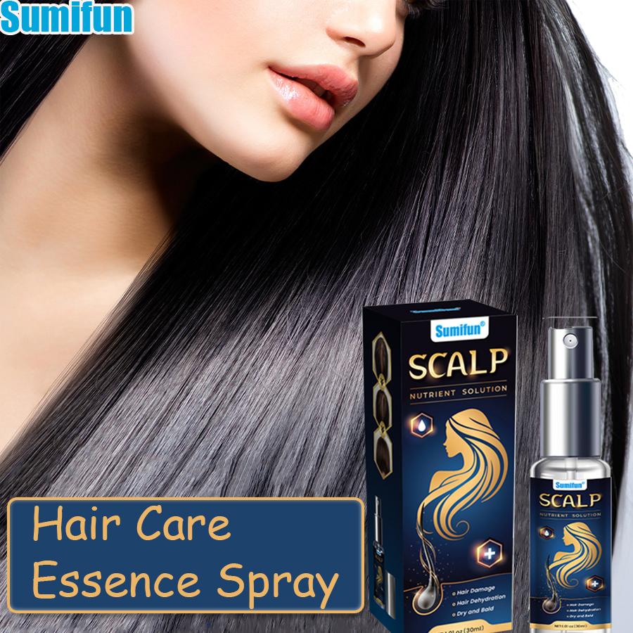 Sumifun 30 ML Ginger Hair Care Essence Spray,Hair Growth Essence Oil,Rapid Hair Growth Hair Nutrient Solution Scalp Care Repair Damaged Hair
