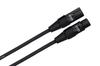 Hosa XLR Mic Cable 1.5m Male-Female HMIC-005 Black