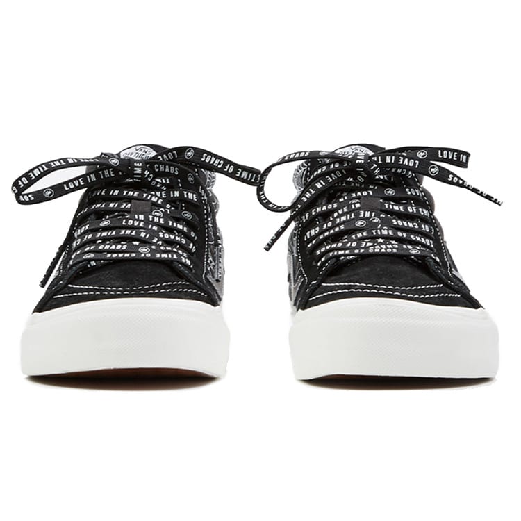 Vans Goodhood X Vault Og Sk8 Mid Lx Ретро Кроссовки 'Черный Белый' VN0A3ZCDRJZ