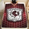 F.C. Twente FlAannel Blanket, High quality Comfortable for All Seasons, Home Decor, Warmth and Comfort