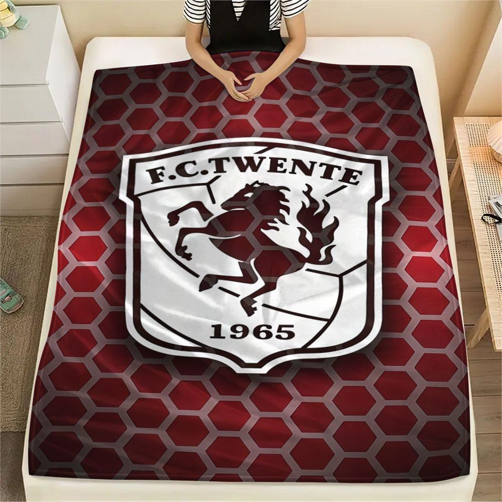 F.C. Twente FlAannel Blanket, High quality Comfortable for All Seasons, Home Decor, Warmth and Comfort