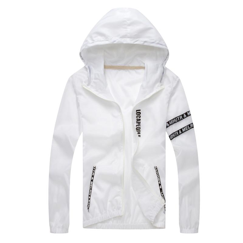 Мужская ветровка, летняя солнцезащитная куртка, верхняя одежда, спортивные велосипедные тонкие пальто с капюшоном, мужские Jaqueta Masculina
