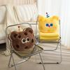 Cartoon Bear Cookie Pillow 2 In 1 Air Conditioning Blanket Lunch Cushion Break