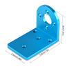 1pc Metal L Shape Motor Mounting Holder Seat Base for 370 380 390 2030 2040 2435 Motors