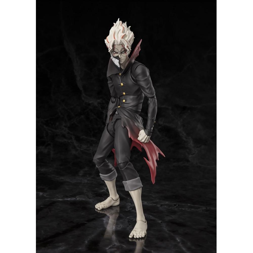 Bandai ДУХИ SHFiguarts Dandadan Okarun (преобразование) приблизительно. Подвижная фигура толщиной 150 мм, окрашенная из ПВХ и АБС-пластика