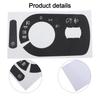 Light Switch Repair Sticker Car Switch Sticker Black Overlay Button Replacement