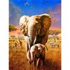 DIY Elephant 5D Diamond Painting Full Round Drill Animal  Embroidery Cross Stitch Kits Mosaic Home Decor Wall Art