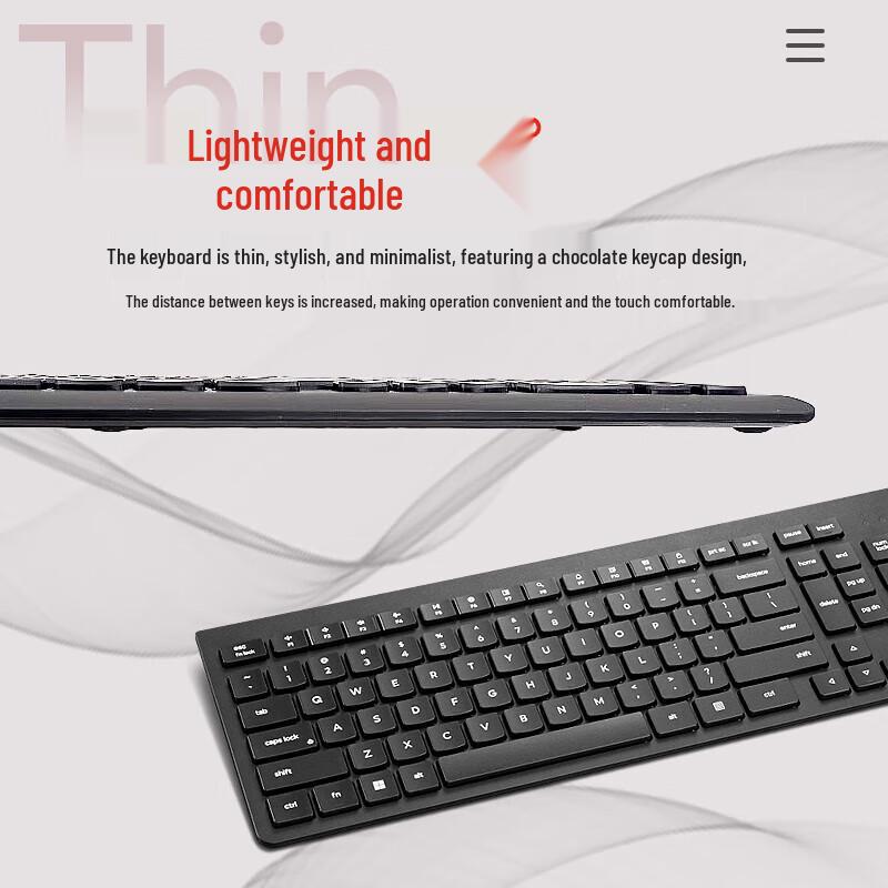 Lenovo Ультратонкий беспроводной набор клавиатуры и мыши ThinkPad