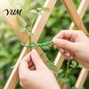 Galvanized Iron Core Tie 32.8Ft Soft Plant Tie, Green Twist Garden with Spool, 2.5mm Diameter, Plastic Coated for Vines Wire Damage-Free Support