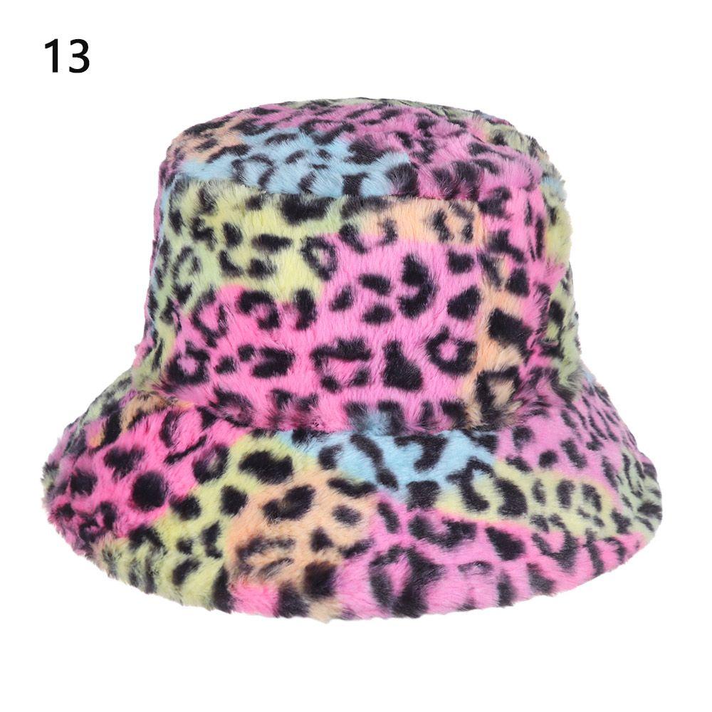 Зимняя повседневная мягкая панама из искусственного меха, шляпа-ведро, кепка рыбака, кепка от солнца