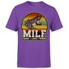 Amphibian Vintage Milf Unisex I Love Frogs Unisexs TshirtP1OrA