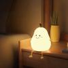 Creative LED Silicone Clap Night Light Colorful Atmosphere Bedroom Lighting Creative Cartoon Sleep Companion Children's Gift