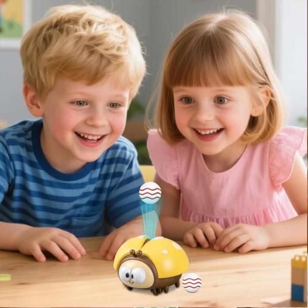 Ladybug Floating Ball USB Rechargeable Electric Toys Hovering Toy Education Focus Training Game