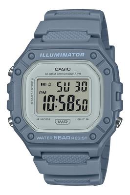 Коллекция наручных часов Casio Оригинальный продукт для внутреннего рынка Модель W-218HC-2AJF Эксклюзив для интернета Мужские Синие