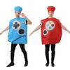 Funny Lemon Soap Character Costume for Halloween Office Party Event Performance Cosplay Outfit with Hat Suitable for Adults and Teens