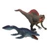 Игрушка динозавр UTST Фигурка древнего существа Плотоядный динозавр Морская кукла Возраст 2 6+ (Спинозавр + Мозазавры)